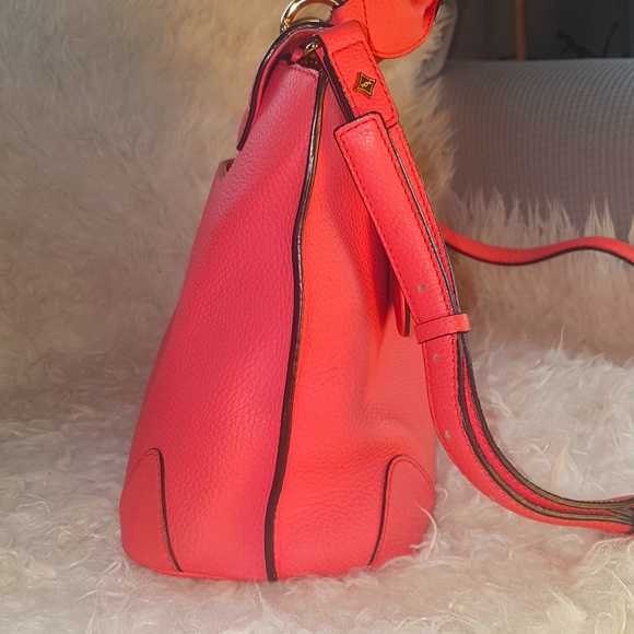 Auth MCM crossbody bag (pink orange) - Picture 6 of 14